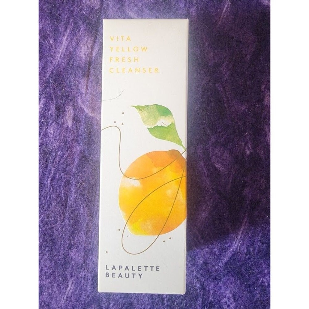 Lapalette Beauty Vita Yellow Fresh Cleanser Skin Care Daily Face Wash Sealed NIB